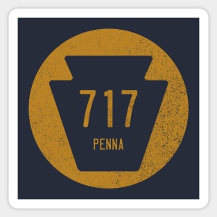 717 Penna (faded) Sticker